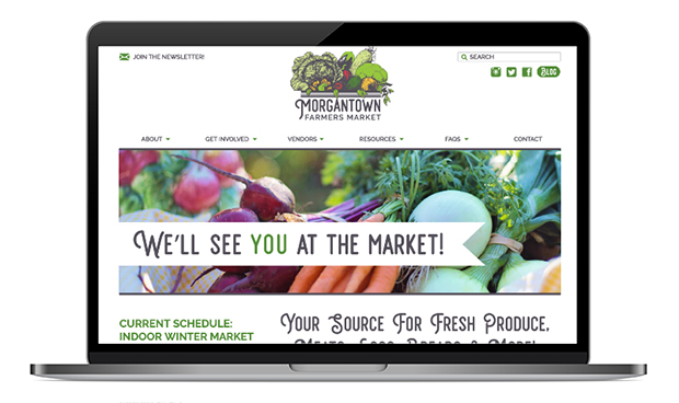 Home Page of Morgantown Farmers Market