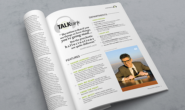 Magazine Table of Contents